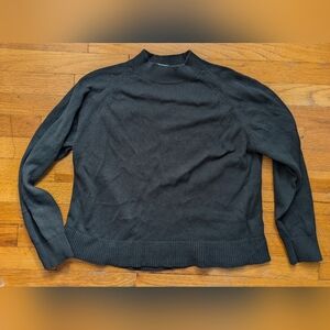 Everlane mockneck cotton sweater